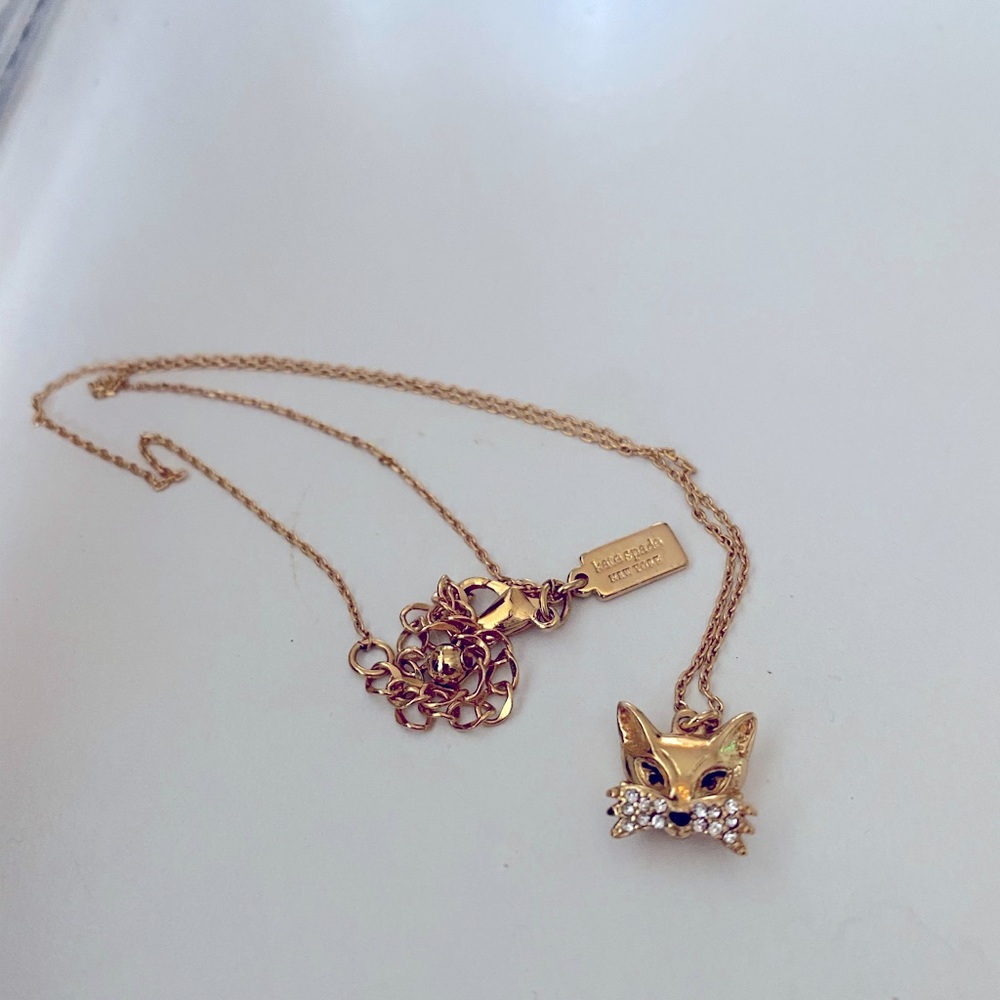 Kate Spade mini fox pendant